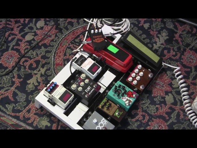 Quilter Microblock 45 mini amp demo with Pedals (full pedalboard