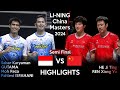 SEMI FINAL Sabar Reza Vs HE Ji Ting REN Xiang Yu China Masters 2024 Badminton SEMI FINAL Sabar Reza Vs HE Ji Ting REN Xiang Yu China Masters 2024 Badminton