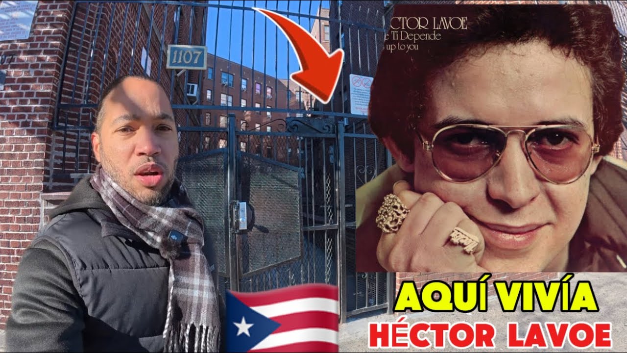 Aquí vivía HÉCTOR LAVOE en el BRONX 🇵🇷😱 NO LO VAS A CREER”