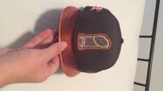 Houston Astros 2017 World Series parade SnapBack hat.