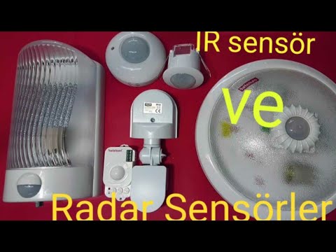 Radar Sensör Ve IR Sensör Nasıl Bağlanır, Nasıl Ayarlanır