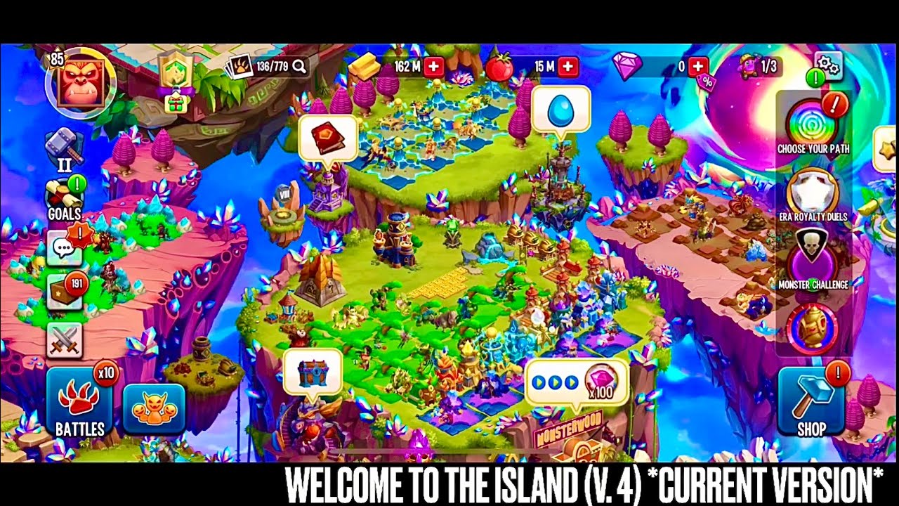 Monster Legends: Cosmic Era (OST) | Welcome to the Island (v.4) - The Cosmic Portal