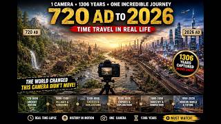 720 AD to 2026 AD | 1306 Years in One Fixed Camera | Complete History Timelapse in 8K #AI #History