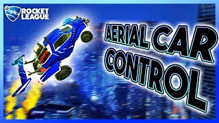AERIAL CAR CONTROL! - Basic AERIAL TIPS and TRICKS - Rocket League Tutorial