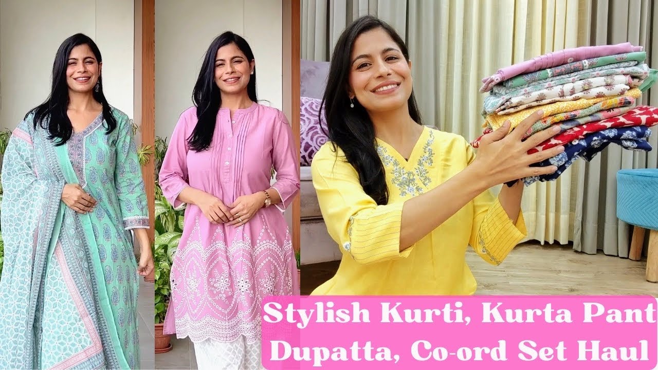 Hand Work Discharge Printed Cotton Kurti Pant Dupatta Set at Rs 850/piece  in Jaipur