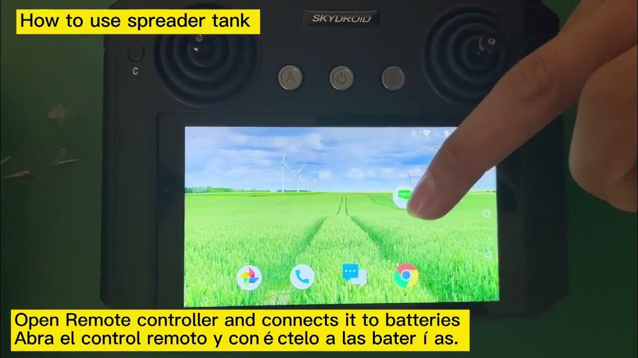 How to use spreader tank YouTube