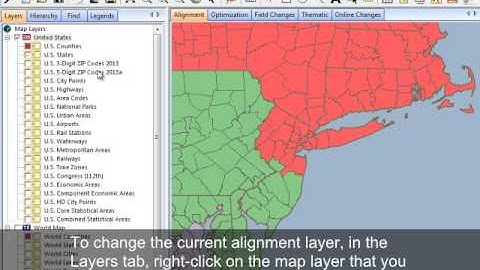 Changing the Alignment Layer Feature Tutorial