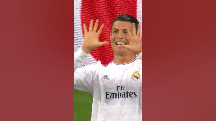 Ronaldo's Iconic Celebration 🔢