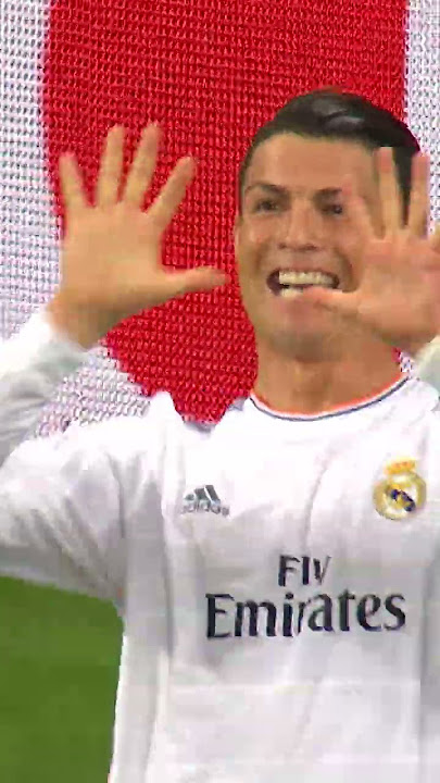 Ronaldo's Iconic Celebration 🔢