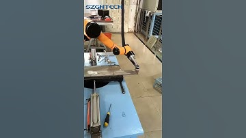 Shenzhen Guanhong Technology Cooperative Robot Application (Welding Loading and Unloading)