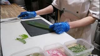The new sushi chef from Engawa is a Lady, guess what she's very good!👍🏻