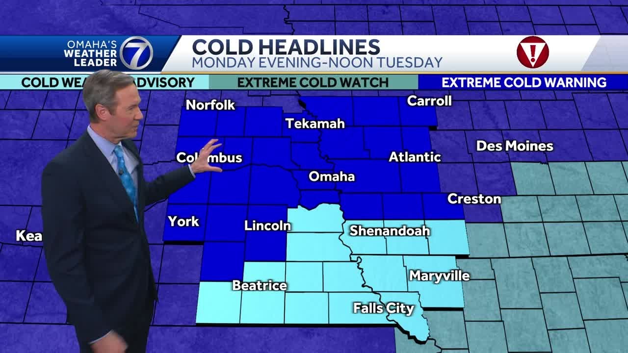 Extreme cold going forward in Omaha