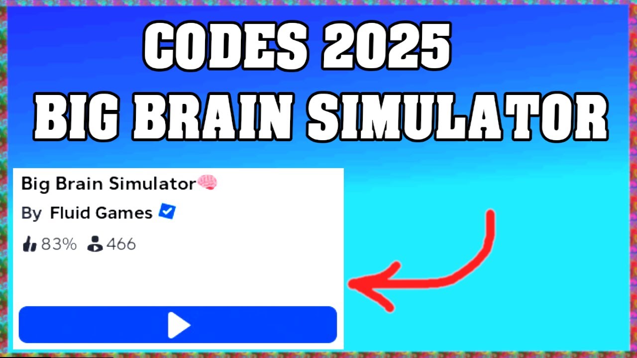 Big Brain Simulator Codes 2025 / Roblox ! 🎮🔑 - YouTube