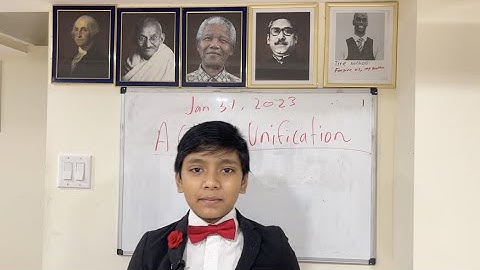 A64 (B)  Unification in Physics