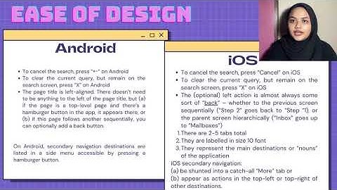 CSC520 GROUP ASSIGNMENT VIDEO PRESENTATION : iOS VS Androids