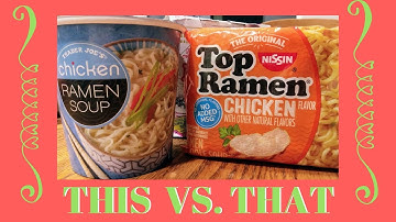 TRADER JOES CHICKEN RAMEN SOUP REVIEW