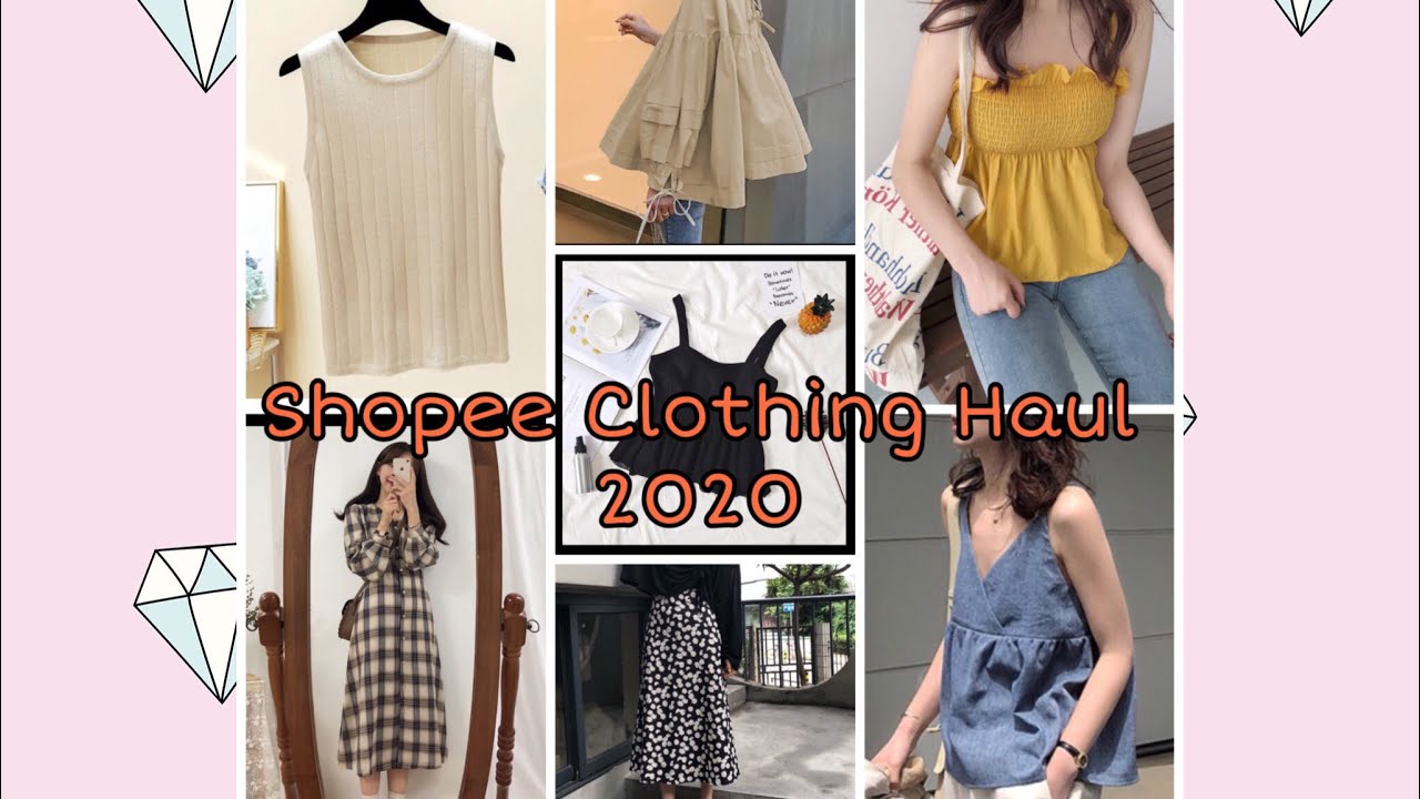  SHOPEE  CLOTHING  HAUL TRY ON 2022 affordable korean 