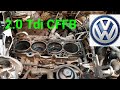 VW  2.0 Tdi wymiana głowicy. Had replacement CFFB ENGINE