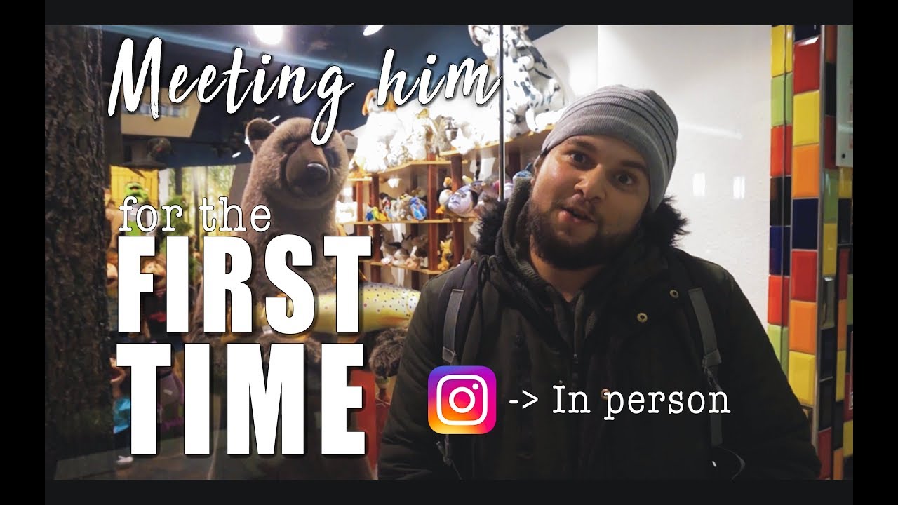 Meeting in person for the first time VLOG 