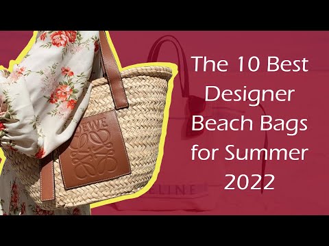 The 10 Best Designer Beach Bags for Summer