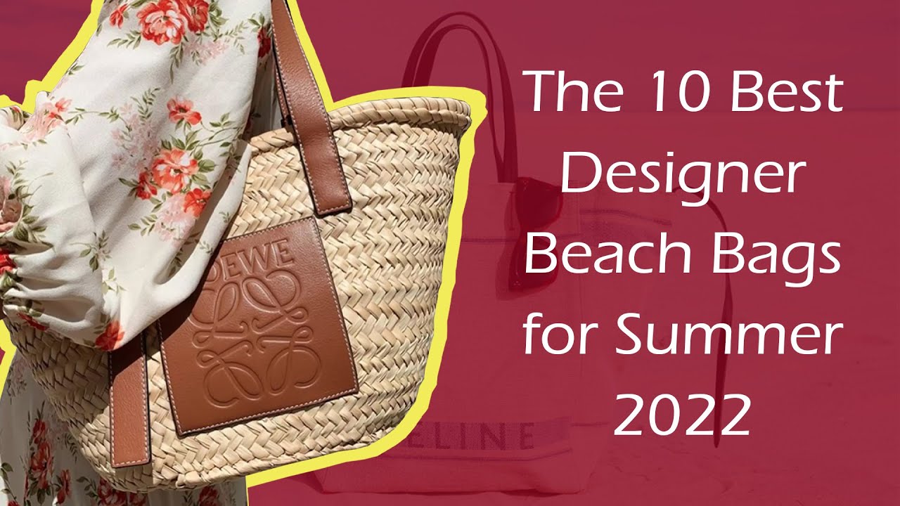 Best Luxury Raffia Summer Bags, Luxury Beach Bags