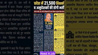 UP Primary Teacher👩🏫 Vacancy 2026 जल्द शुरू होगी भर्ती प्रक्रिया #upteacherbharti #teacher