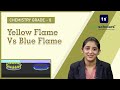 Yellow Flame Vs Blue Flame | Combustion and Flame | Science | Chemistry