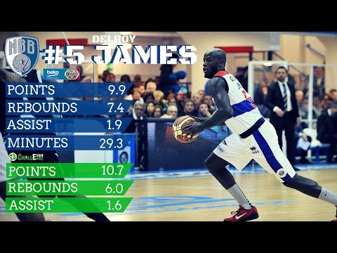 Delroy James - Enel Basket Brindisi (Italy) - Highlights Season 2014/15