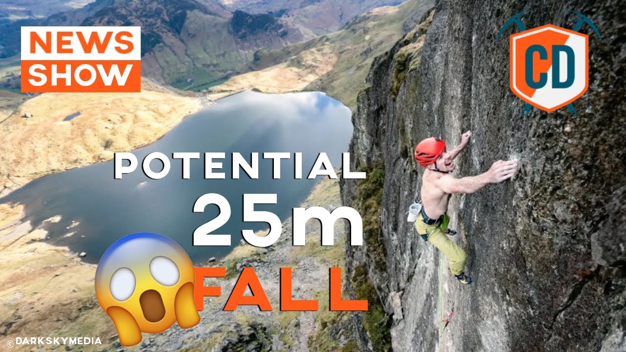 Potential 25m Fall: Dave MacLeod Climbs Lexicon | Climbing Daily Ep ...