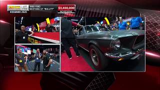 SOLD for $3.74 Million // 1968 Ford Mustang GT 'Bullitt' // Mecum Kissimmee 2020