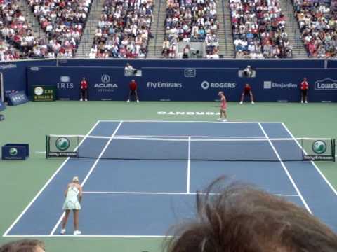 Elena Dementieva vs. Maria Sharapova - Rogers Cup ...