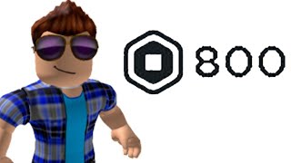 Tus Primeros 800 Robux...