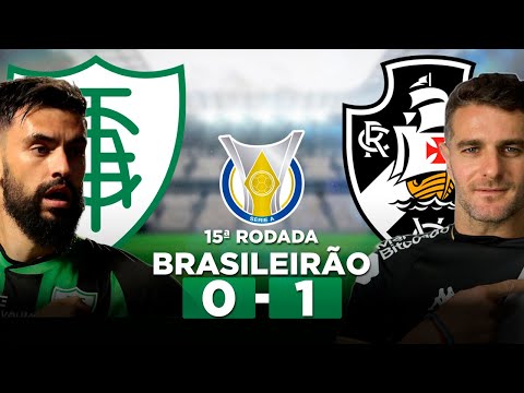 AMÉRICA-MG 0 x 1 VASCO Brasileirão Série A 2023 15ª Rodada | Narração