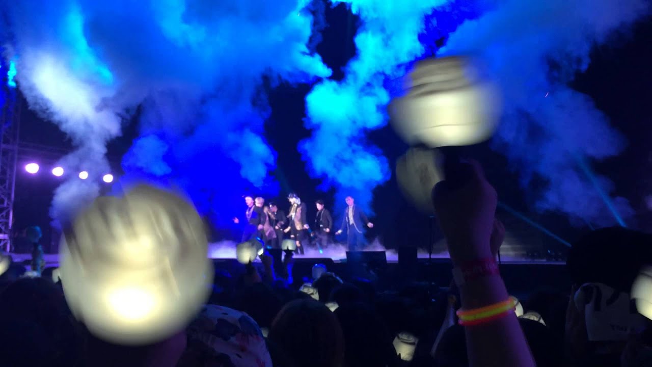 [140815] Beast Beautiful Show Intro+Good Luck Fancam