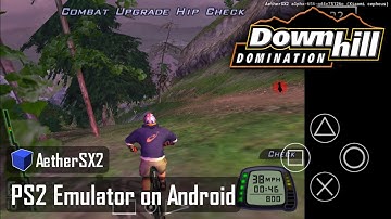 Downhill Domination - AetherSX2 PS2 Emulator on Android