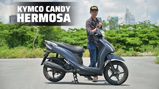 Trên tay Kymco Candy Hermosa 50: xe đẹp và hiện đại cho học sinh