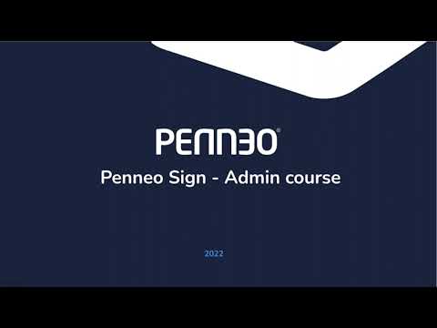 Penneo Sign Administrator Guide – on-demand onboarding
