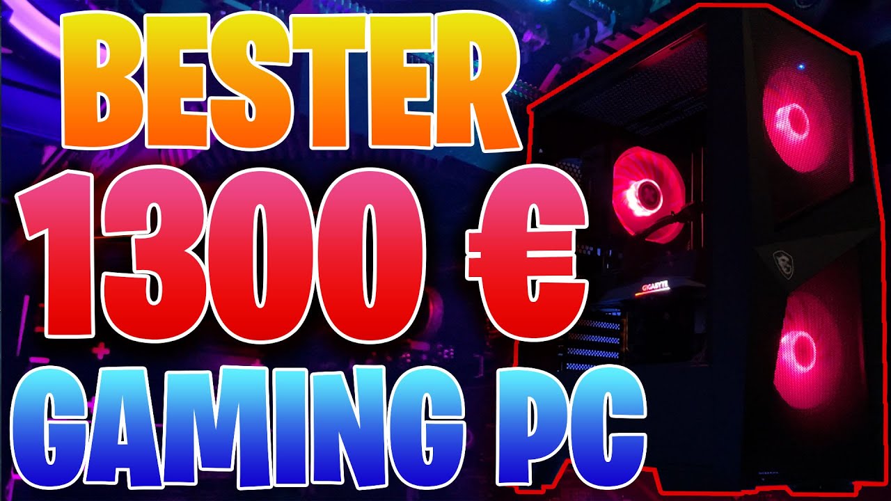 Der BESTE FERTIG GAMING PC für 1300 Euro in 2021 im Test! YouTube
