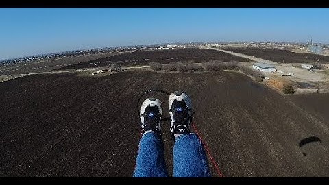First Time Using Speed Bar on my Paramotor with an Apco SLT harness flying a 25m MacPara Charger 2