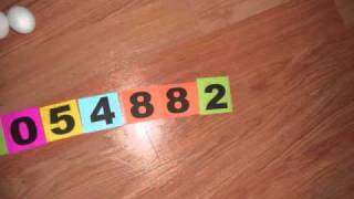 PI(e) DIGITS to 800 (stop motion)