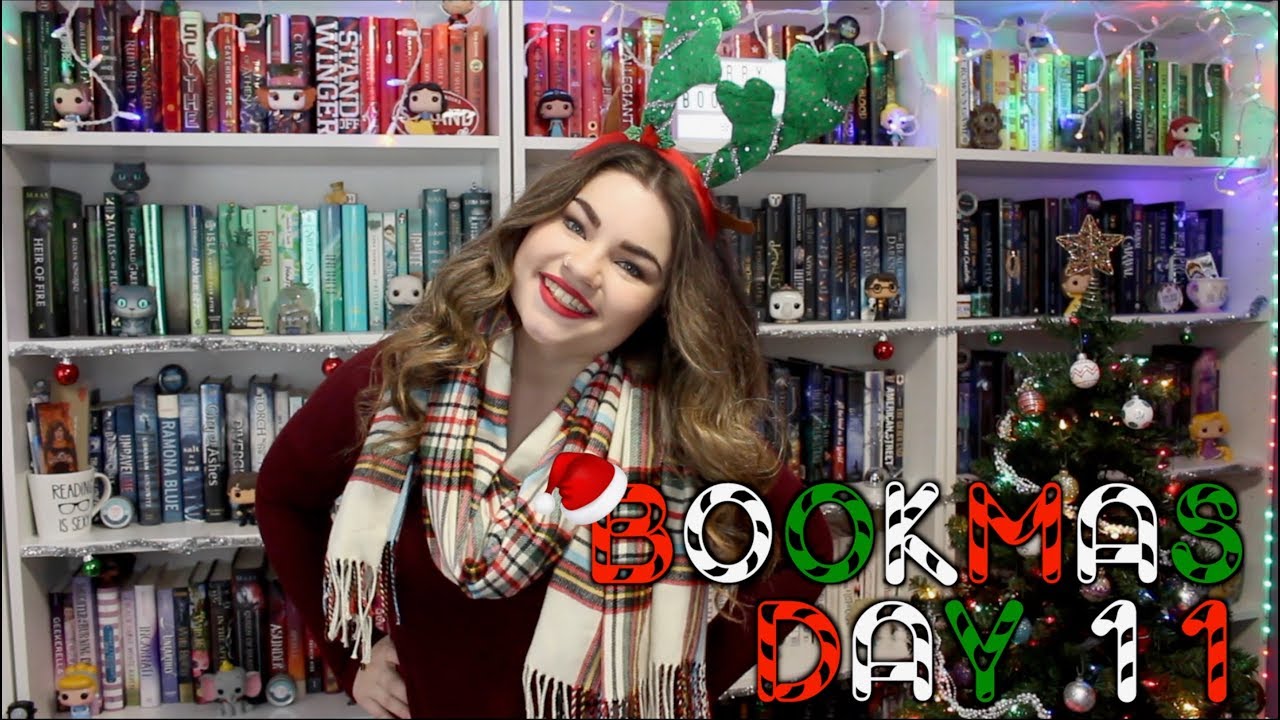 BOOKSHELF SCAVENGER HUNT (BOOKMAS EDITION) | Bookmas Day 11