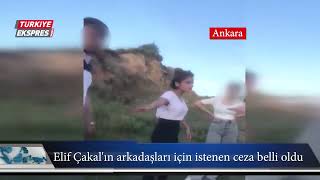 Elif Çakalın Arkadaşları Için Istenen Ceza Belli Oldu