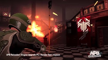 APB Reloaded engine upgrade render test (in-game capture)