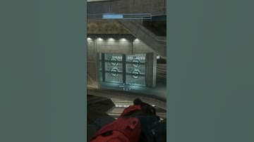 Out of bounds hiding spot on Construct #halo3 #gamingshorts #mcc #construct