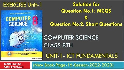 Exercise Unit 1 ICT Fundamentals 2022 11 11 11 06 13