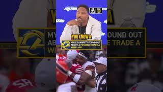 Myles Garrett shares his first reaction to the blockbuster trade that sent him to the LA Rams 😲