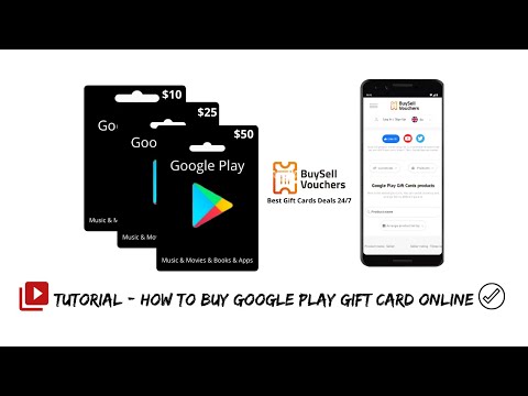 Tutorial – How to Buy Google Play Gift Card Online