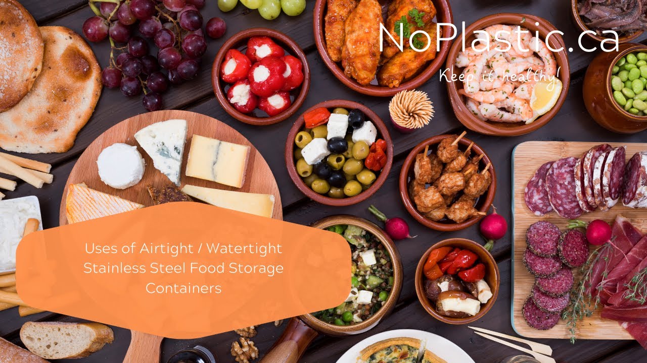 Airtight Watertight Stainless Steel Food Containers You