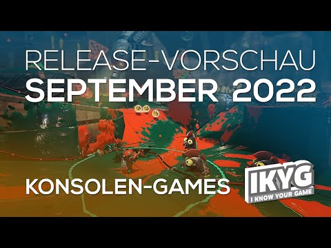 Games-Release-Vorschau - September 2022 - Konsole