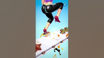 Heel Step Smash 👠 745 Level Gameplay Walkthrough | Best Android, iOS Games #shorts